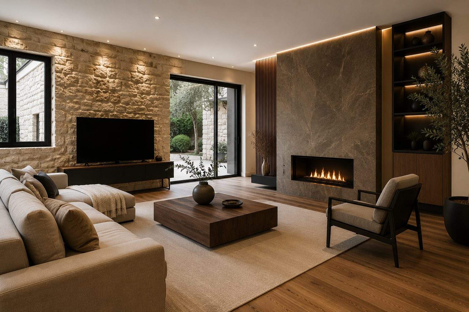 Maison de campagne rénovée