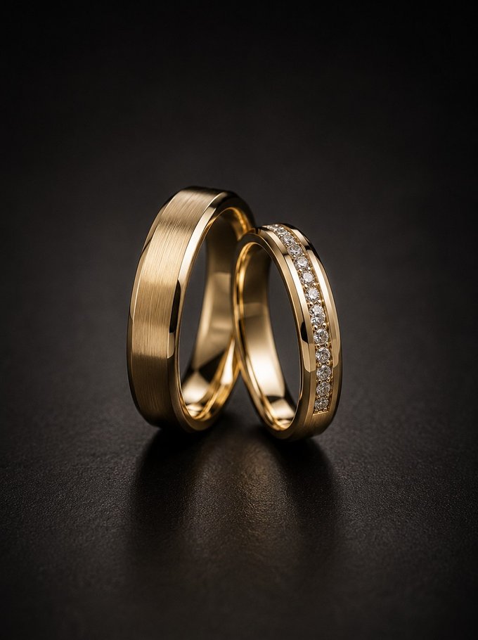 Alliances de mariage sur mesure