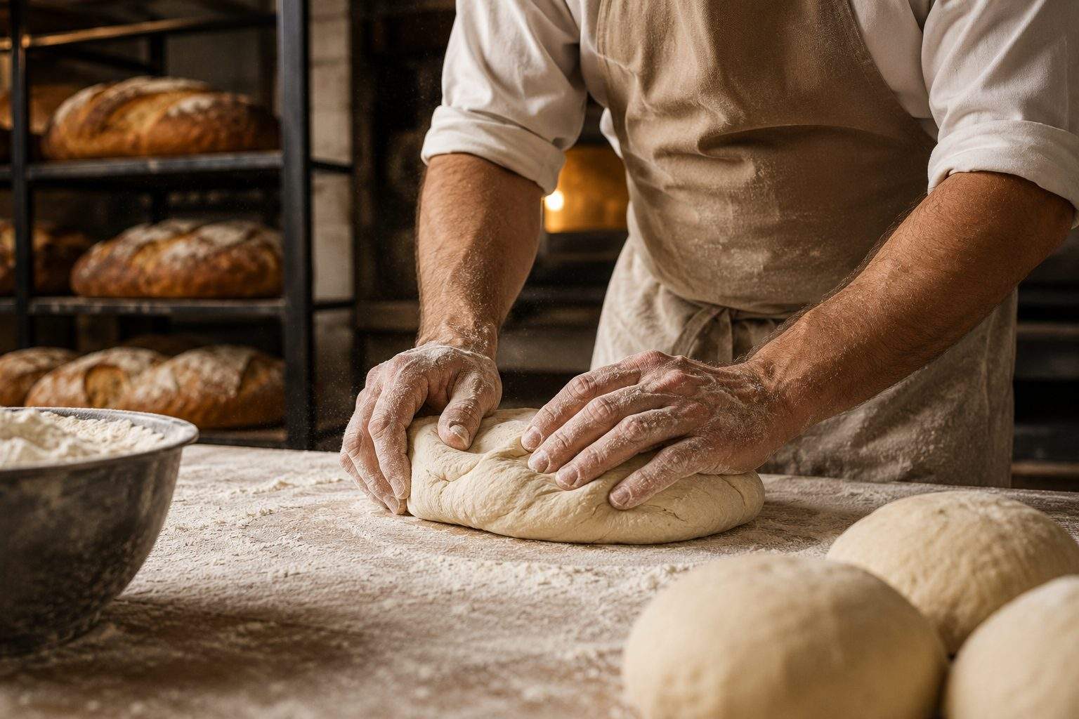 Vitrine de la boulangerie