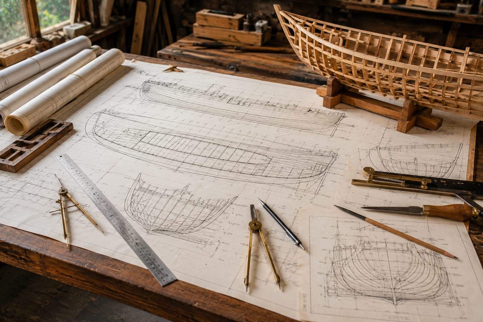 Restauration complète d'un bateau