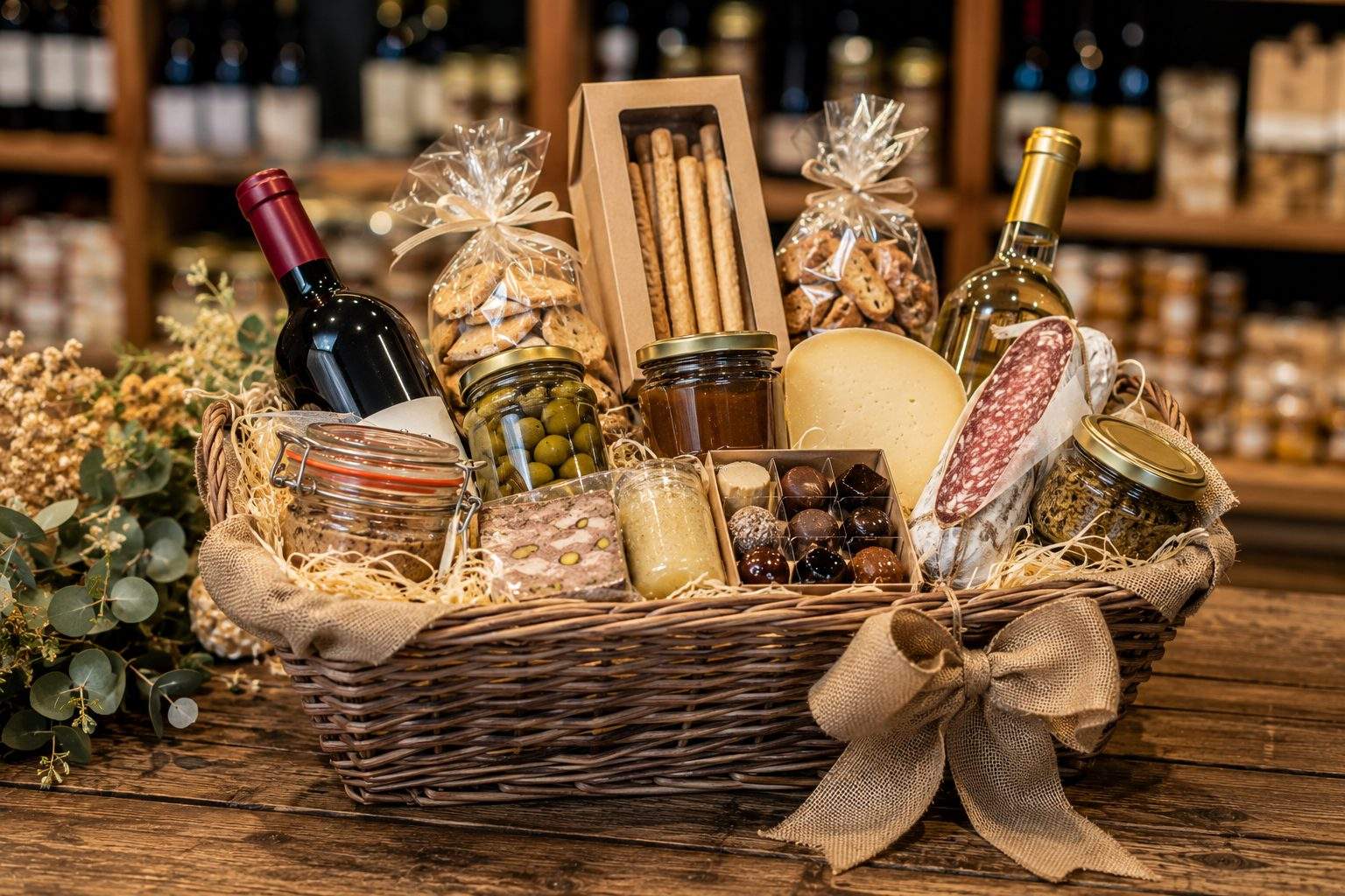 Sélection de produits gourmands
