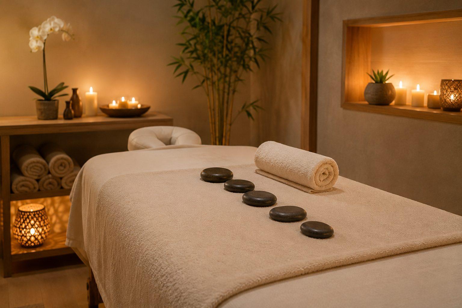 Espace détente et soins du spa